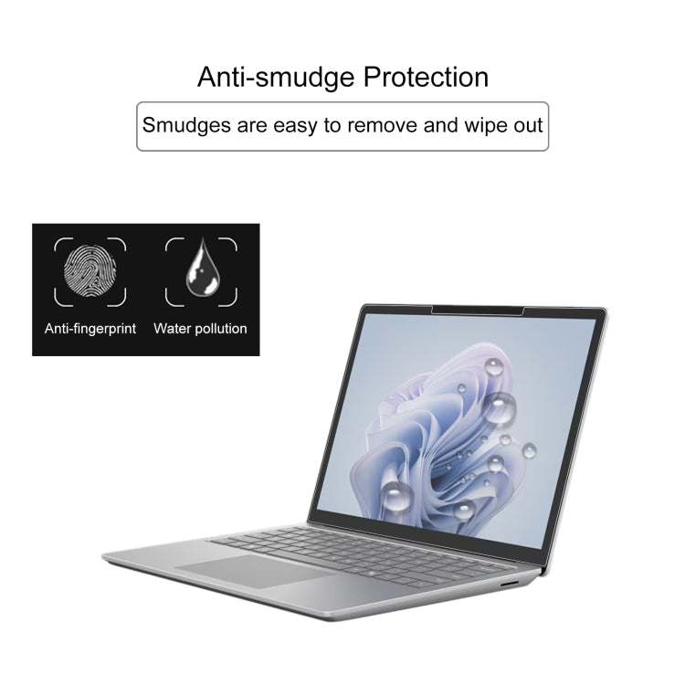 For Microsoft Surface Laptop 6 13.5 2pcs 9H 0.3mm Explosion-proof Tempered Glass Film - Screen Protection Film by buy2fix | Online Shopping UK | buy2fix