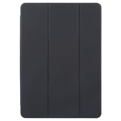 For Huawei MatePad Pro 11 2022/2024 Tri-fold Silicone Leather Tablet Case(Black) - Huawei by buy2fix | Online Shopping UK | buy2fix