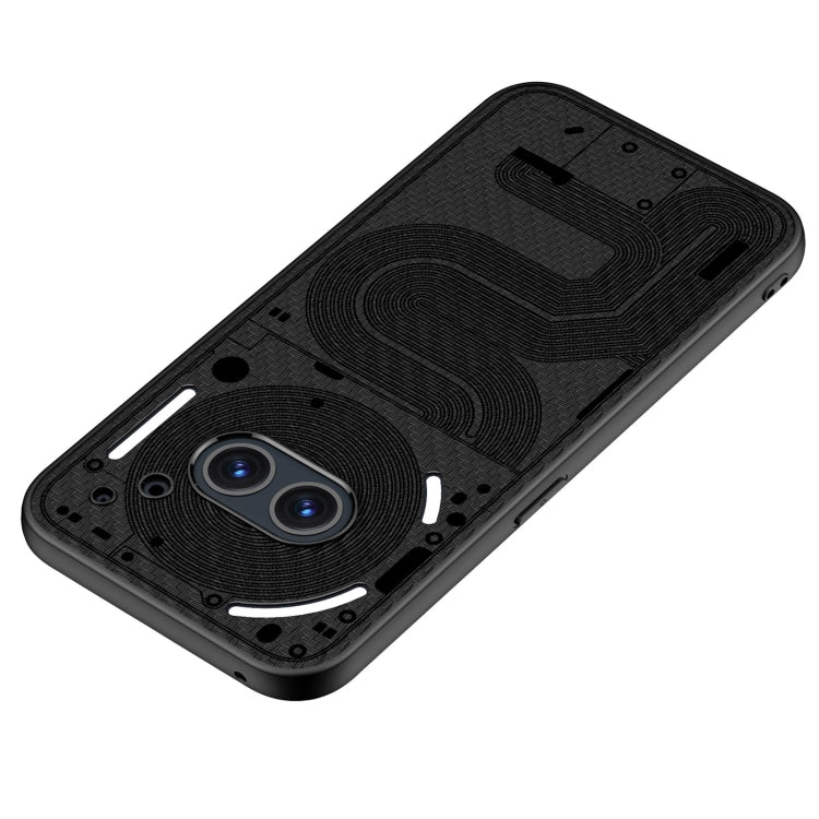 For Nothing Phone 2A GKK Skin Feel Leather Phone Case(Carbon Fiber Texture) - More Brand by GKK | Online Shopping UK | buy2fix