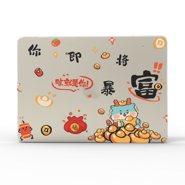 For MacBook Air 13.3 A1466 / A1369 UV Printed Pattern Laptop Frosted Protective Case(DDC-1689) - MacBook Air Cases by buy2fix | Online Shopping UK | buy2fix