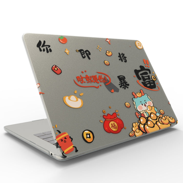 For MacBook Air 13.3 A1466 / A1369 UV Printed Pattern Laptop Frosted Protective Case(DDC-1689) - MacBook Air Cases by buy2fix | Online Shopping UK | buy2fix