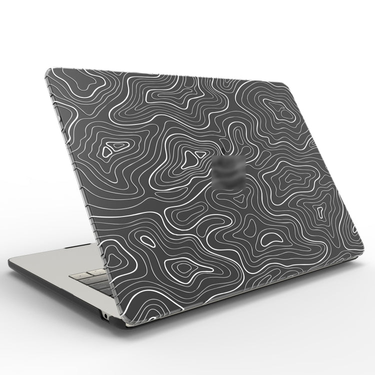 For MacBook Pro 13.3 A2338/A2251/A2289/A2159 UV Printed Pattern Laptop Frosted Protective Case(DDC-1680) - MacBook Pro Cases by buy2fix | Online Shopping UK | buy2fix