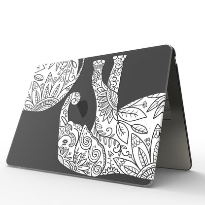 For MacBook Pro 14.2 A2992/A2918/A2779/A2442 UV Printed Pattern Laptop Frosted Protective Case(DDC-864) - MacBook Pro Cases by buy2fix | Online Shopping UK | buy2fix