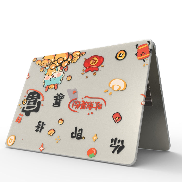 For MacBook Air 15 M2 A2941 / M3 A3114 UV Printed Pattern Laptop Frosted Protective Case(DDC-1689) - MacBook Air Cases by buy2fix | Online Shopping UK | buy2fix