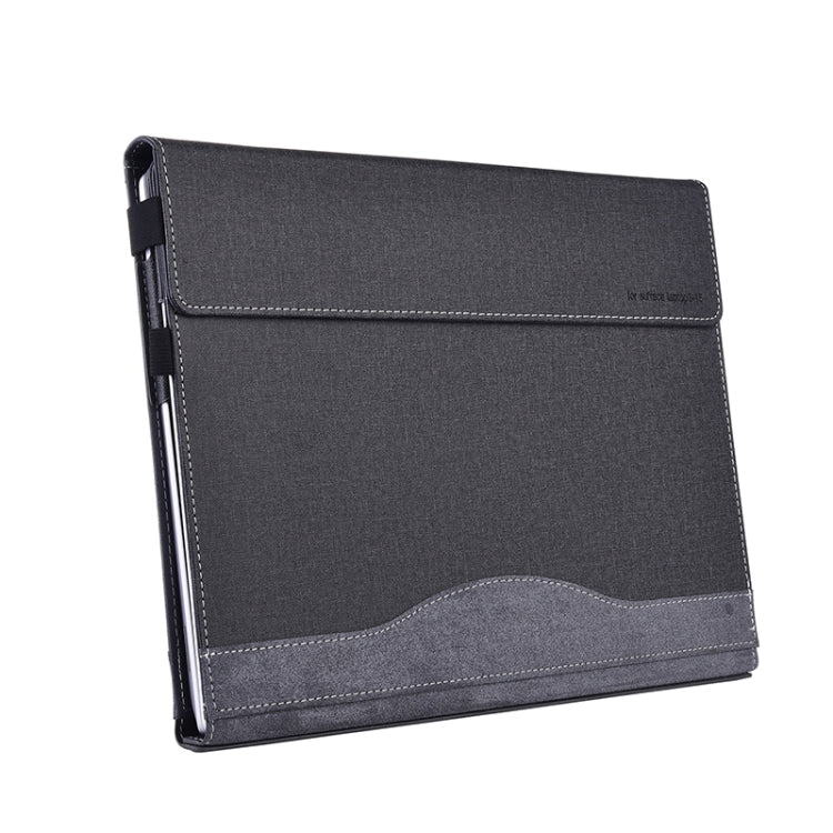 For Lenovo ThinkPad X1 Carbon 14 Gen 5 Cloth Texture Laptop Leather Protective Case(Black) - Other by buy2fix | Online Shopping UK | buy2fix