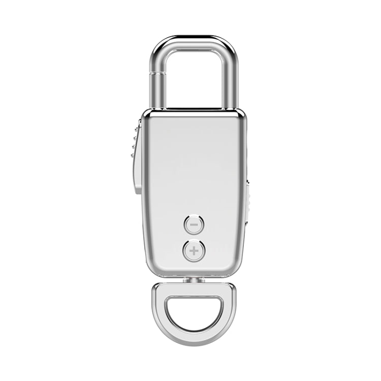 JNN S20 Zinc Alloy Keychain Voice Recorder, Memory:16GB(Silver) - Other Style by JNN | Online Shopping UK | buy2fix