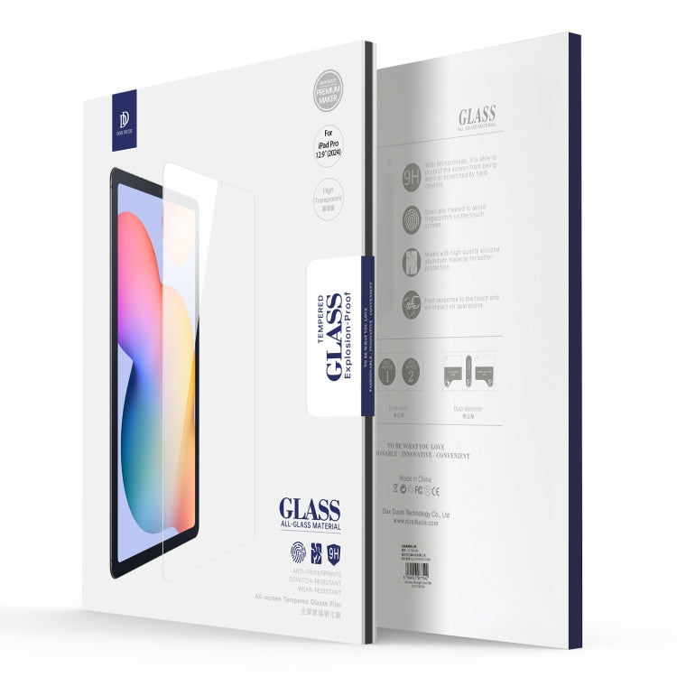 For iPad Pro 13 2024 5pcs DUX DUCIS 0.33mm 9H HD Full Screen Tempered Glass Film - iPad Pro 13 2024 Tempered Glass by DUX DUCIS | Online Shopping UK | buy2fix