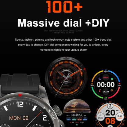 DK68 1.53 inch IP67 BT 5.0 Fitness Sport Smart Watch, Support LED Flashlight / Bluetooth Call / Sleep / Blood Oxygen / Heart Rate / Blood Pressure Health Monitor(Silver) - Smart Watches by buy2fix | Online Shopping UK | buy2fix