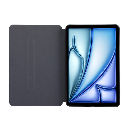 For iPad Air 11 2024 TPU Flip Tablet Protective Leather Case(Black) - iPad Air 11 2024 Cases by buy2fix | Online Shopping UK | buy2fix