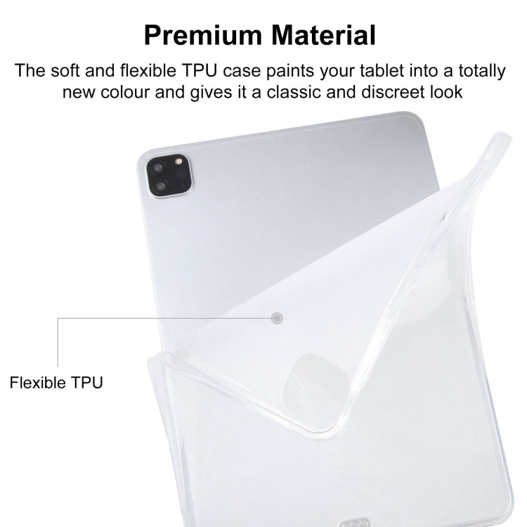 For iPad Pro 11 2024 TPU Tablet Case(Frosted Clear) - iPad Pro 11 2024 Cases by buy2fix | Online Shopping UK | buy2fix