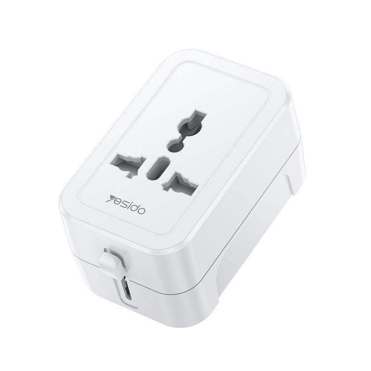 Yesido MC32 Global Universal Plug Adapter(White) - Multifunction Charger by Yesido | Online Shopping UK | buy2fix