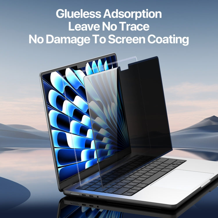 For MacBook Air 13.6 2022/2024 A2681 DUX DUCIS LCGH Laptop Privacy Tempered Glass Film - Screen Protectors by DUX DUCIS | Online Shopping UK | buy2fix