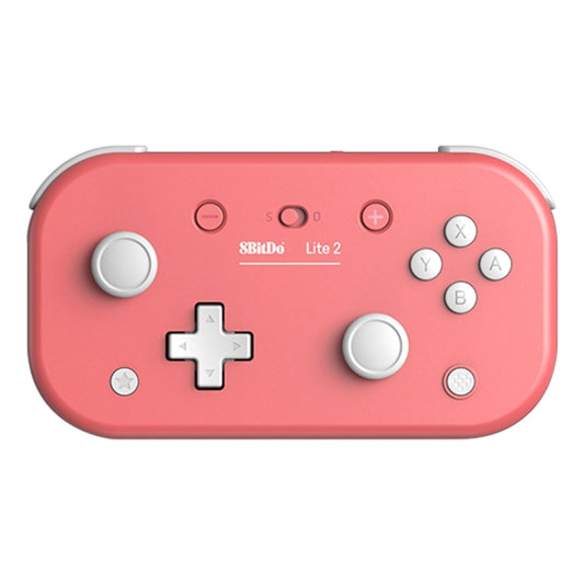 8BitDo Lite 2 Wireless Bluetooth Gamepad(Pink) - Controller Gamepad by 8BitDo | Online Shopping UK | buy2fix