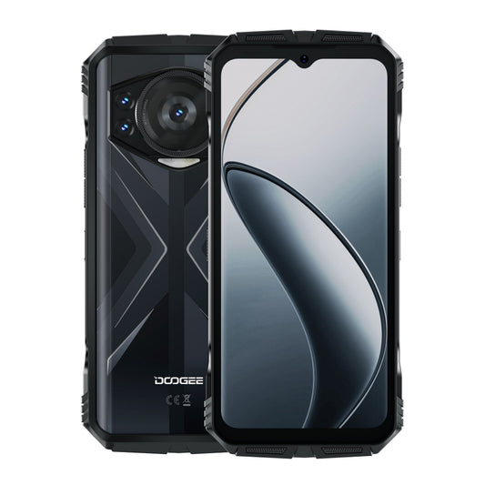 DOOGEE S118 Rugged Phone, 8GB+512GB, 6.58 inch Android 14 MediaTek Helio G99 Octa Core, Network: 4G, OTG, NFC(Black Silver) - DOOGEE by DOOGEE | Online Shopping UK | buy2fix