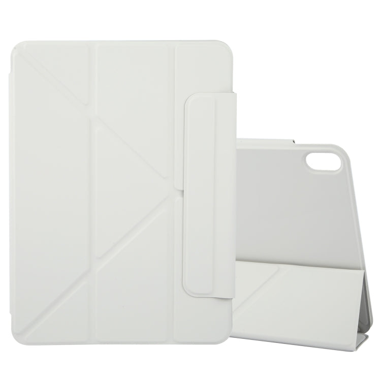 For iPad Air 13 2024 Y-Shape Double-sided Clip Magnetic Smart Tablet Case(Light Grey) - iPad Air 13 2024 Cases by buy2fix | Online Shopping UK | buy2fix