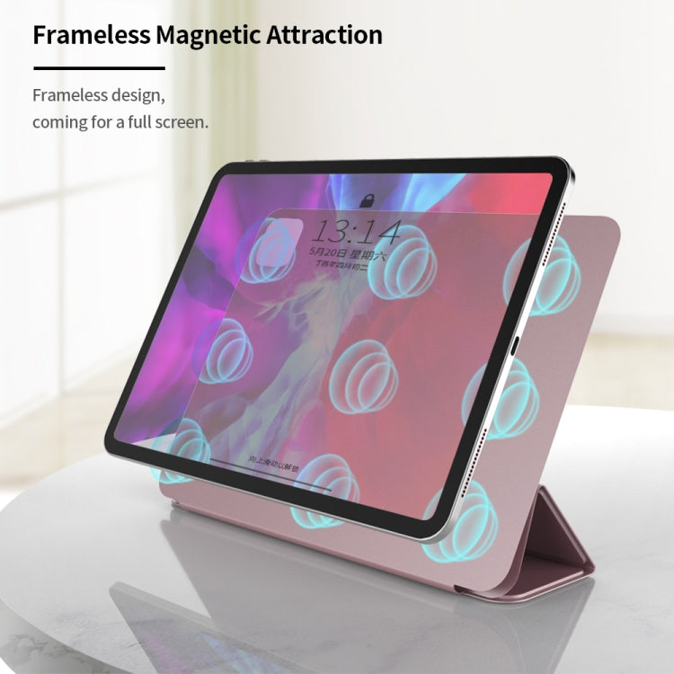 For iPad Pro 11 2024 Ultra-thin Double-sided Clip Magnetic Smart Tablet Case(Lavender) - iPad Pro 11 2024 Cases by buy2fix | Online Shopping UK | buy2fix