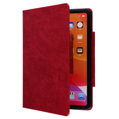 For iPad Air 13 2024 Cat Buckle Leather Smart Tablet Case(Red) - iPad Air 13 2024 Cases by buy2fix | Online Shopping UK | buy2fix