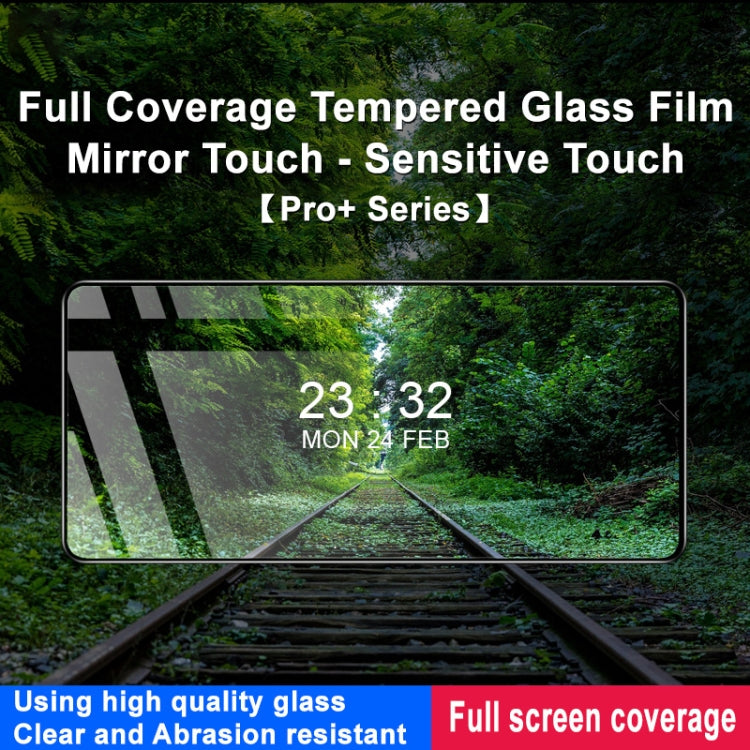For vivo S19 5G / iQOO Z9 5G Global imak 9H Surface Hardness Full Screen Tempered Glass Film Pro+ Series - vivo Tempered Glass by imak | Online Shopping UK | buy2fix