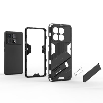 For Redmi K70 Ultra Global Punk Armor 2 in 1 PC + TPU Phone Case with Holder(Green) - Xiaomi Cases by buy2fix | Online Shopping UK | buy2fix