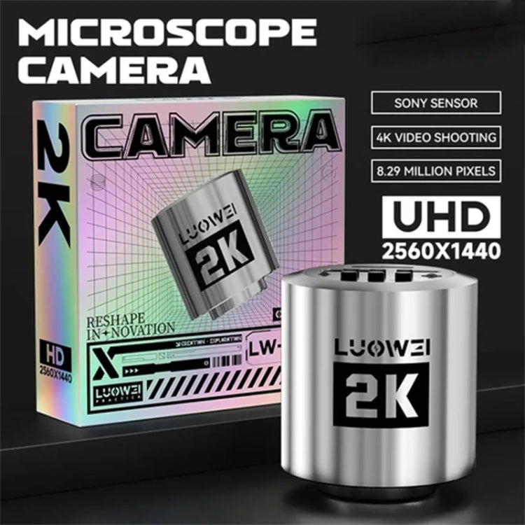 Luowei LW-GK20 UHD 1080P / 2K Microscope Camera with 5X Digital Zoom & Custom Storage - Microscope Magnifier Series by buy2fix | Online Shopping UK | buy2fix