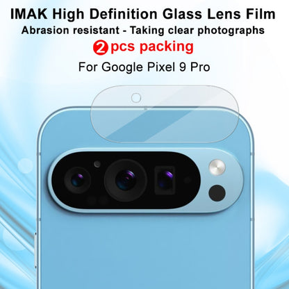 For Google Pixel 9 Pro 2pcs/Set imak HD Glass Lens Film, Scaled Down Version - Other by imak | Online Shopping UK | buy2fix