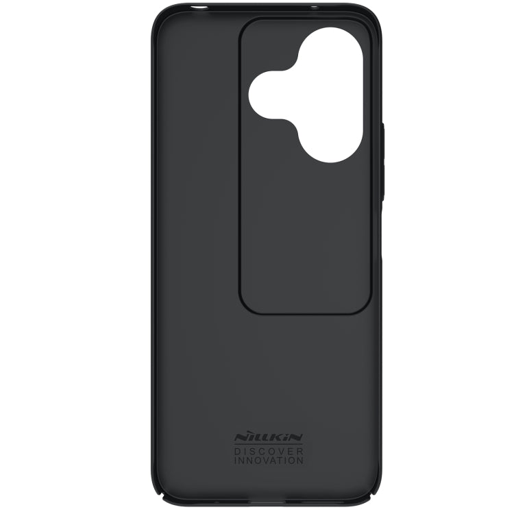 For Xiaomi Poco M6 4G NILLKIN Black Mirror Series Camshield PC Phone Case(Black) - Xiaomi Cases by NILLKIN | Online Shopping UK | buy2fix