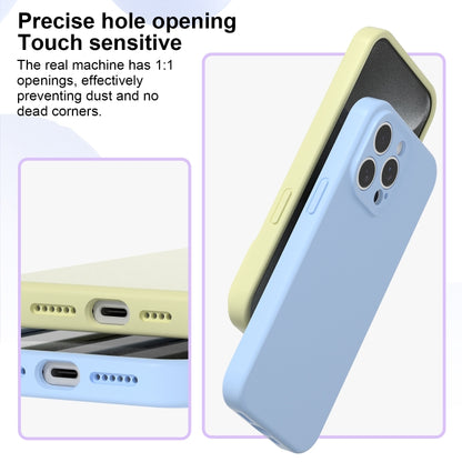 For iPhone 16 Pro Precise Hole Liquid Silicone Jelly Color Full Coverage Phone Case(Brilliant Pink) - iPhone 16 Pro Cases by buy2fix | Online Shopping UK | buy2fix