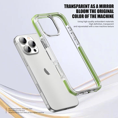 For iPhone 16 Pro TPE Airbag TPU+ PC Full Coverage Phone Case(Orange) - iPhone 16 Pro Cases by buy2fix | Online Shopping UK | buy2fix