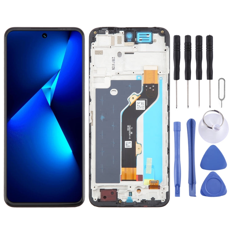 For Tecno Pova Neo 3 LH6n LCD Screen Digitizer Full Assembly With Frame - LCD Screen by buy2fix | Online Shopping UK | buy2fix