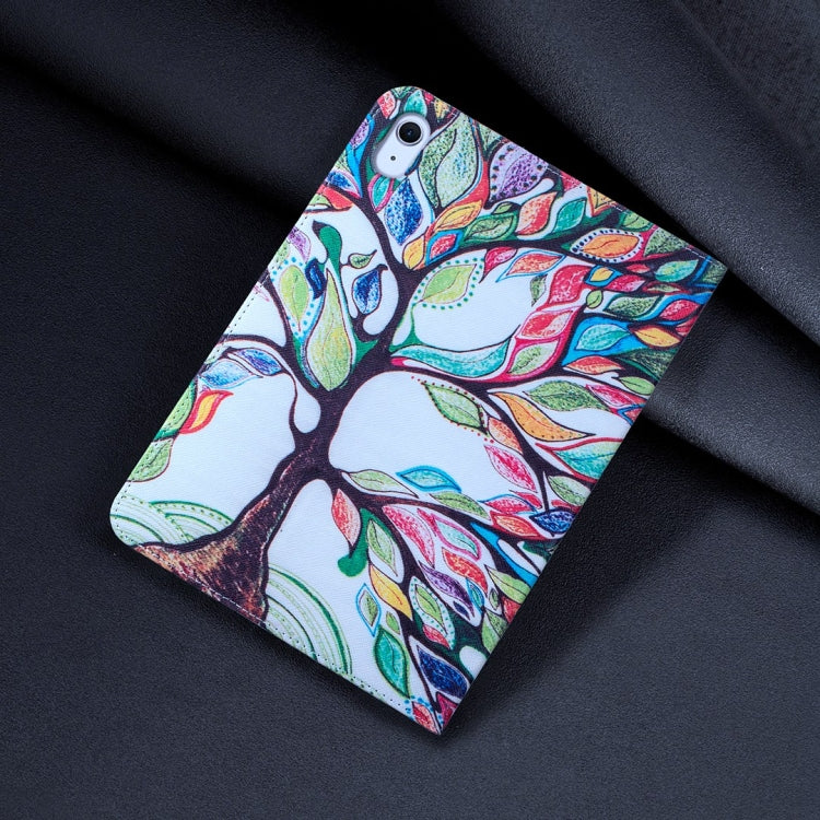 For iPad Air 13 2024 Colored Drawing Leather Tablet Case(Life Tree) - iPad Air 13 2024 Cases by buy2fix | Online Shopping UK | buy2fix