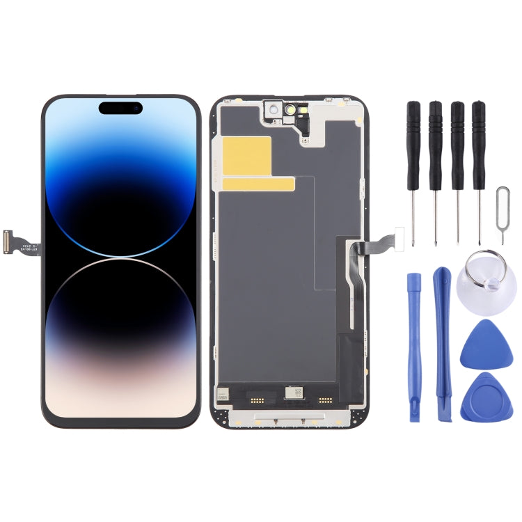 For iPhone 14 Pro Max ZY incell HD 1:1 LCD Screen with Digitizer Full Assembly, Remove IC Need Professional Repair - LCD Related Parts by buy2fix | Online Shopping UK | buy2fix