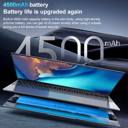 14 inch Windows 11 Laptop, 16GB+256GB, Gen 5th Intel Core i3 CPU, 180 Degree Rotation Axis(Silver) - Others by buy2fix | Online Shopping UK | buy2fix