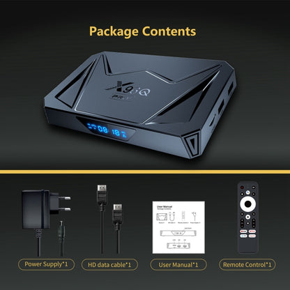 X96Q Pro+ Cortex-A55 Android 14 Octa-core CPU 4K HD Internet Set-top Box, RAM:2GB+16GB(AU Plug) - Others by buy2fix | Online Shopping UK | buy2fix