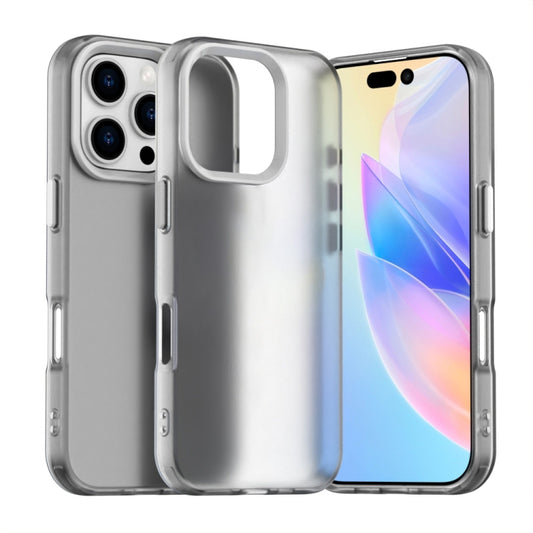 For iPhone 16 Pro Max Candy PC Hybrid TPU Shockproof Phone Case(White) - iPhone 16 Pro Max Cases by buy2fix | Online Shopping UK | buy2fix