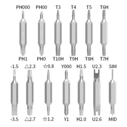 27 in 1 Double-bit Screwdriver Kit - Screwdriver Set by buy2fix | Online Shopping UK | buy2fix