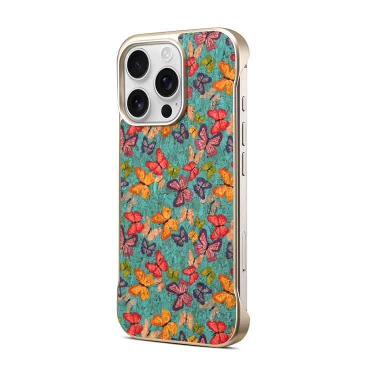 For iPhone 16 Plus Denior A18 Paint MagSafe Phone Case(Butterflies) - iPhone 16 Plus Cases by Denior | Online Shopping UK | buy2fix