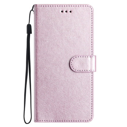 For Samsung Galaxy S25 Ultra 5G Silk Texture Horizontal Flip Leather Phone Case(Rose Pink) - Galaxy S25 Ultra 5G Cases by buy2fix | Online Shopping UK | buy2fix