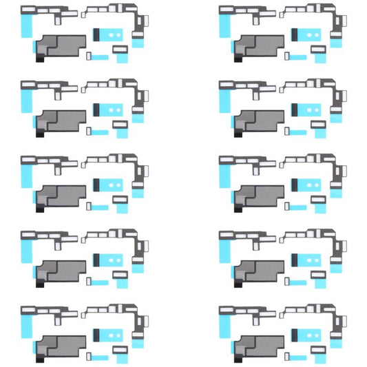 For iPhone 16 10sets Mainboard Heat Sink Sticker + FPC Sponge Foam Pads -  by buy2fix | Online Shopping UK | buy2fix