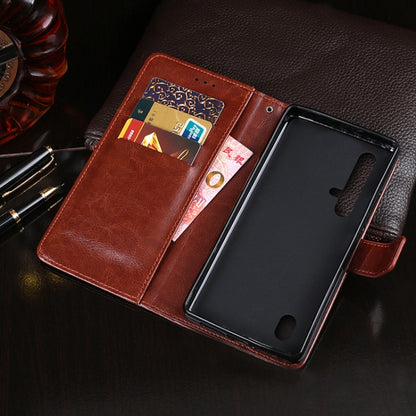 For Blackview BV9900 Pro idewei Crazy Horse Texture Horizontal Flip Leather Case with Holder & Card Slots & Wallet(Red) - More Brand by idewei | Online Shopping UK | buy2fix