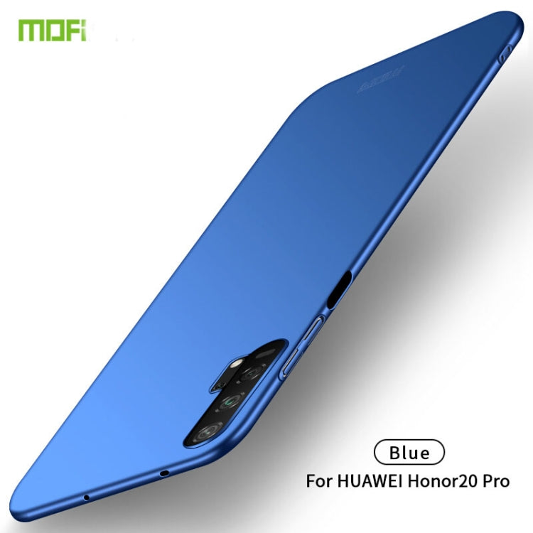 MOFI Frosted PC Ultra-thin Hard Case for Huawei Honor 20 Pro(Blue) - Honor Cases by MOFI | Online Shopping UK | buy2fix