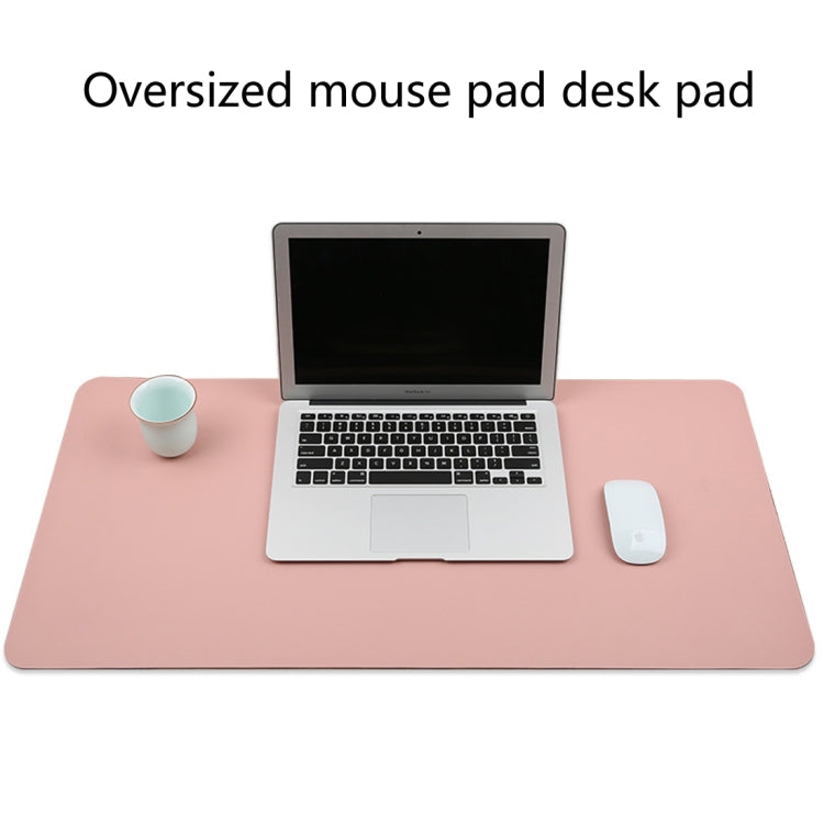 Multifunction Business PU Leather Mouse Pad Keyboard Pad Table Mat Computer Desk Mat, Size: 90 x 45cm(Black) - Desk Pads by buy2fix | Online Shopping UK | buy2fix