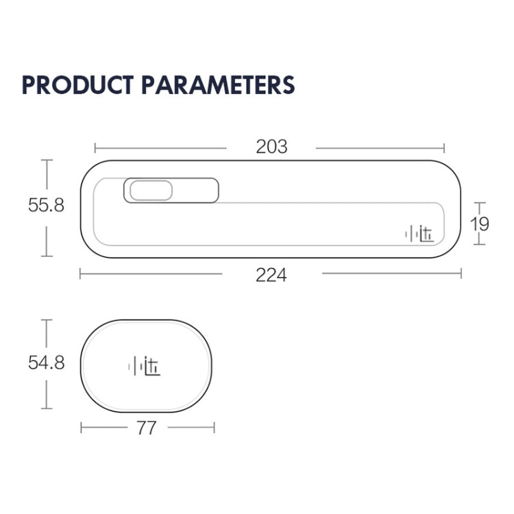 Original Xiaomi Youpin Xiaoda Portable Toothbrush Disinfection Box Ultraviolet Sterilizer Case, Storage Style - Toothbrush Sanitizer by Xiaomi | Online Shopping UK | buy2fix