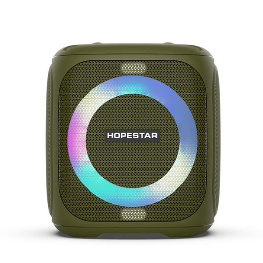 HOPESTAR Party100 Bluetooth 5.0 Portable Waterproof Wireless Bluetooth Speaker with Mobile Charging Function (Green) - Desktop Speaker by HOPESTAR | Online Shopping UK | buy2fix