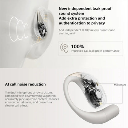 Original Xiaomi Bluetooth 5.3 Open-Ear Wireless Bluetooth Earbuds (Gold) - Bluetooth Earphone by Xiaomi | Online Shopping UK | buy2fix