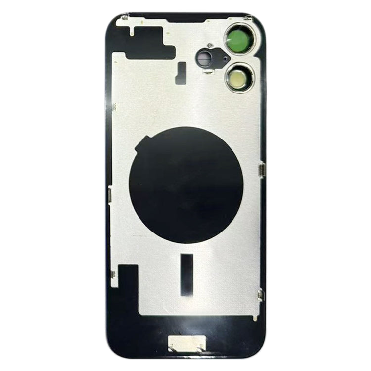 For iPhone 16 Battery Back Cover with Camera Lens Cover(White) -  by buy2fix | Online Shopping UK | buy2fix