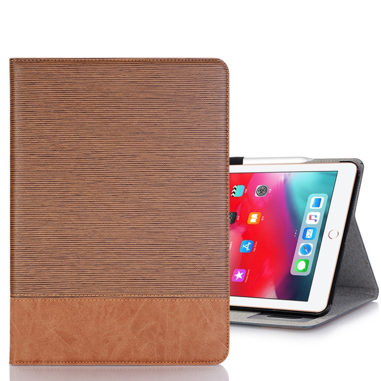 Cross Texture Horizontal Flip PU Leather Case for iPad Air 11 2024 / iPad Pro 11 inch (2018), with Holder & Card Slots & Wallet(Brown) - iPad Pro 11 (2018) Cases by buy2fix | Online Shopping UK | buy2fix