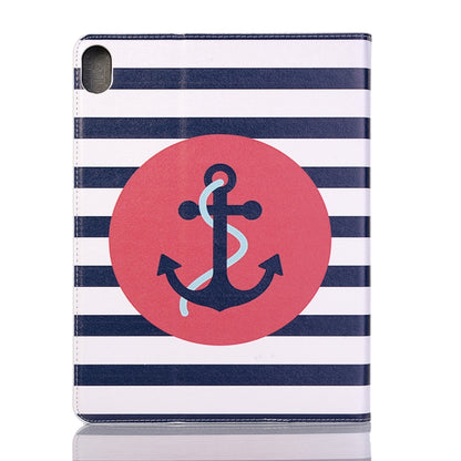 Ship Anchor Pattern Horizontal Flip Leather Case for iPad Air 11 2024 / iPad Pro 11 inch (2018),with Card Slots & Holder & Wallet & Photo Frame & Pen slot - iPad Pro 11 (2018) Cases by buy2fix | Online Shopping UK | buy2fix