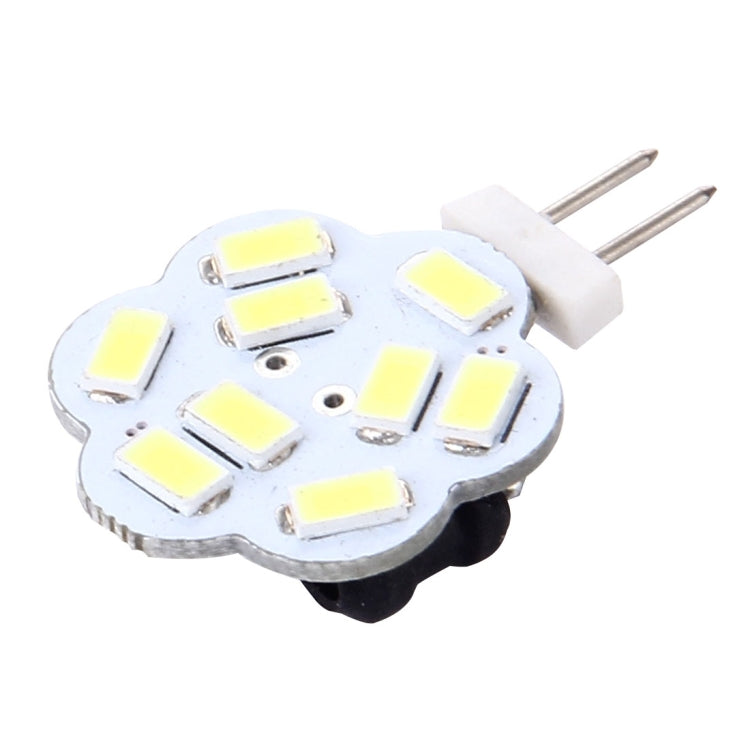 G4 9 LED SMD 5730 Flower Decorative Light for Indoor / Outdoor Decoration, DC/AC 12-24V, Side Pins (White Light) - LED Blubs & Tubes by buy2fix | Online Shopping UK | buy2fix