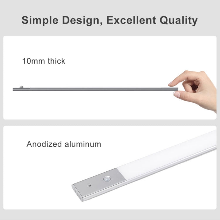 Original Xiaomi Youpin EZVALO 1W Wireless Light Sensor + Human Body Sensor Light, 5000K White Light, 40cm Length - Sensor LED Lights by Xiaomi | Online Shopping UK | buy2fix