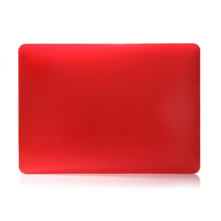 ENKAY Hat-Prince 2 in 1 Crystal Hard Shell Plastic Protective Case + US Version Ultra-thin TPU Keyboard Protector Cover for 2016 New MacBook Pro 13.3 inch with Touchbar (A1706)(Red) - MacBook Pro Cases by ENKAY | Online Shopping UK | buy2fix